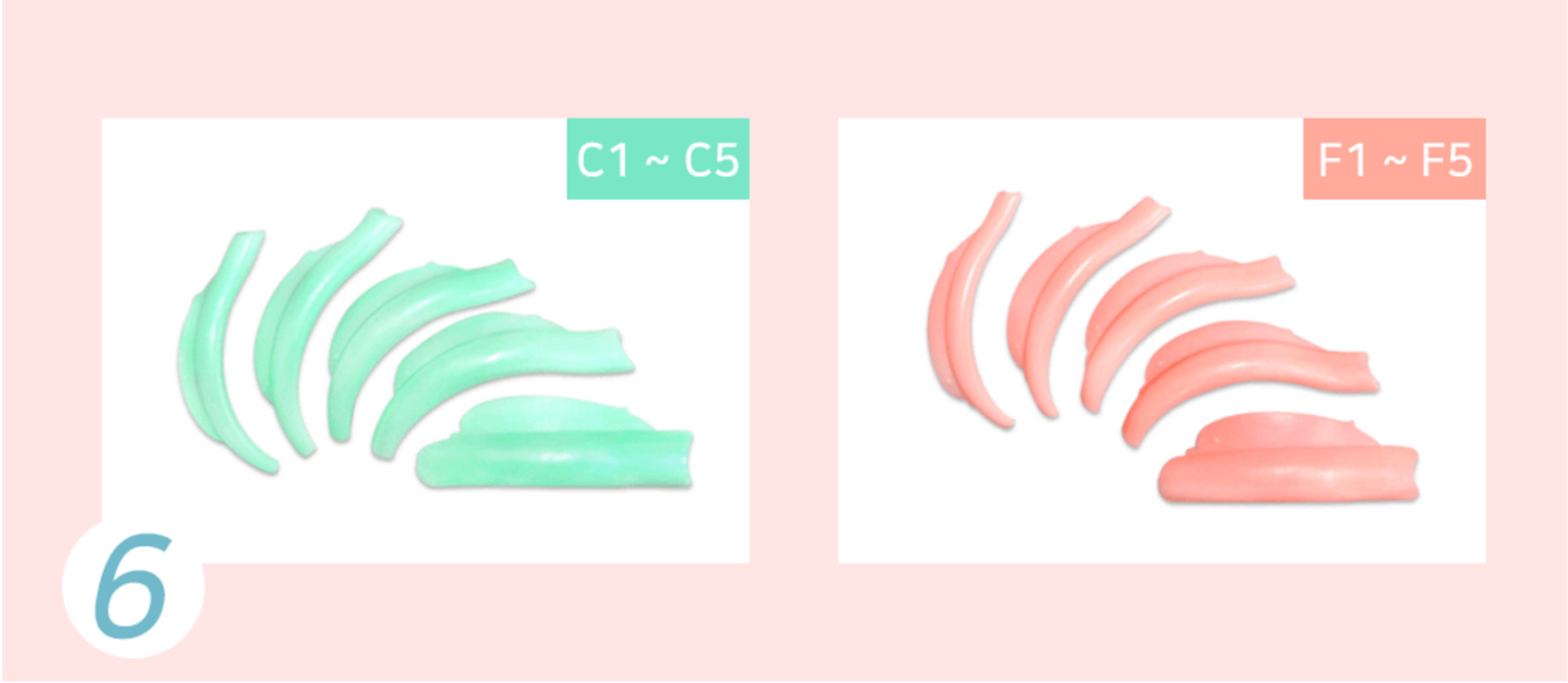 K pro beauty **PRE SALE** Dolphin Lash rods glueless