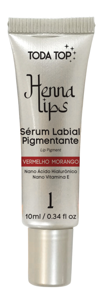 HL001 TODATOP Henna Lips red | ZO LANG DE VOORRAAD STREKT