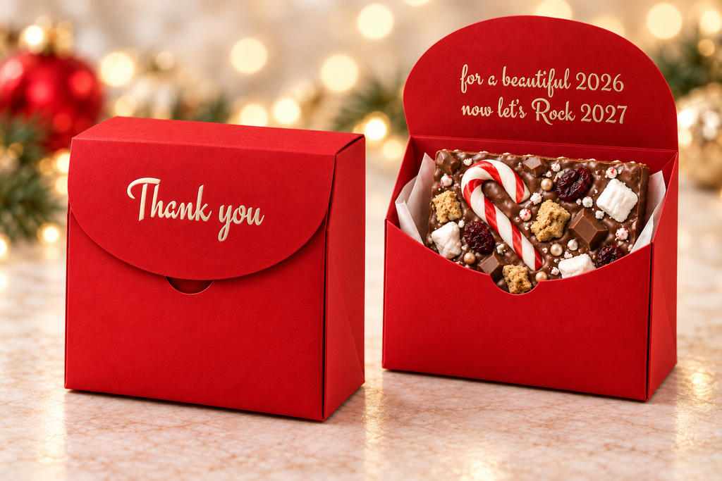 Kerst Rocky puur - per set van 20 stuks