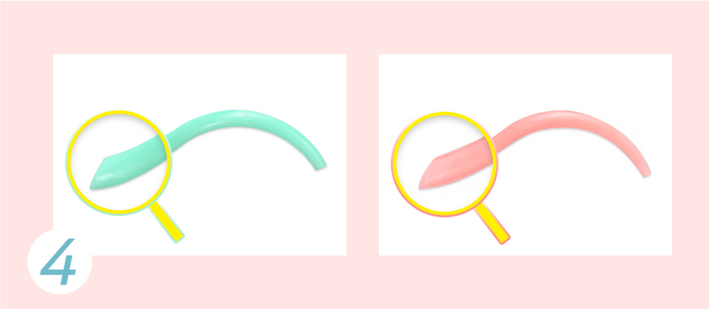 K pro beauty Dolphin Wimpernstäbe ohne Kleber