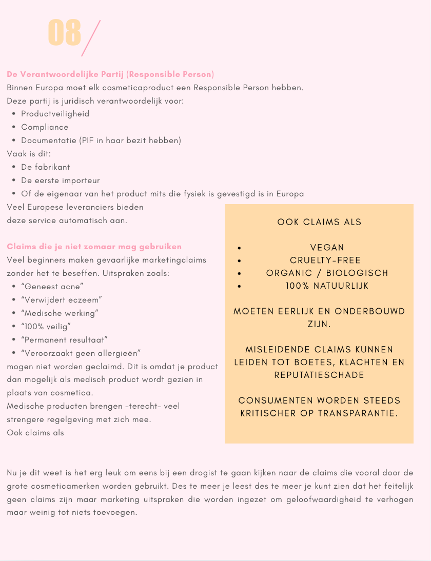 Ebook Private Label Cosmetica - Van idee tot cosmeticamerk