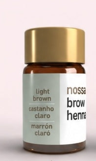Light brown brow henna with fixator NOS002